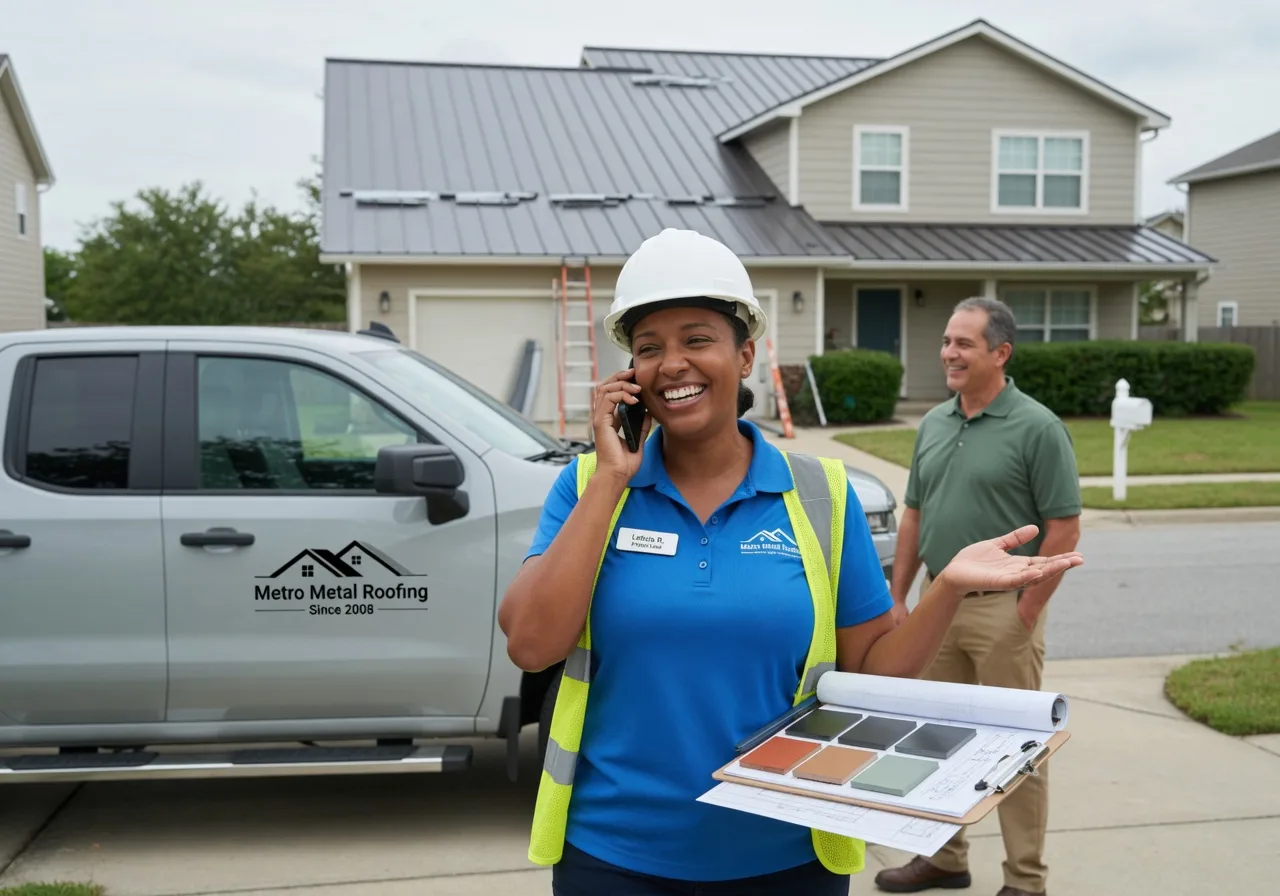 Storm Damage Metal Roof Repair in Carrier, OK